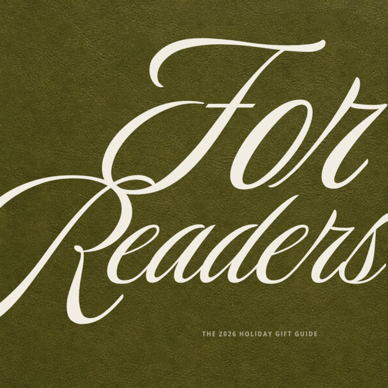 2026 Gift Guide for Readers Graphic