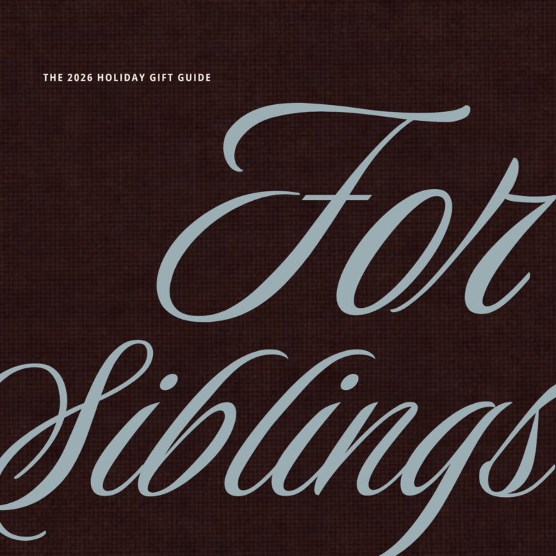 2026 Gift Guide for Siblings Graphic
