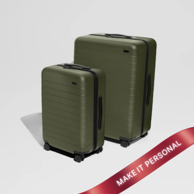 Away Green Luggage Set